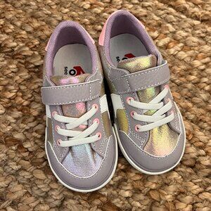 NWOT See Kai Run Purple Sneakers, sz 8